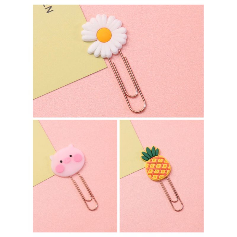 

Klip Kertas Daisy Pig Pineapple