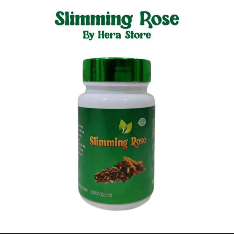 SLIMMING ROSE BY HERA ASLI ORIGINAL OBAT PELANGSING BADAN HERBAL AMPUH ORI BPOM