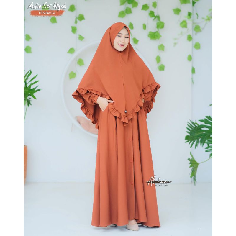 AULIA SET HIJAB ORIGINAL BY AL FARO[GAMIS PALING MURAH]