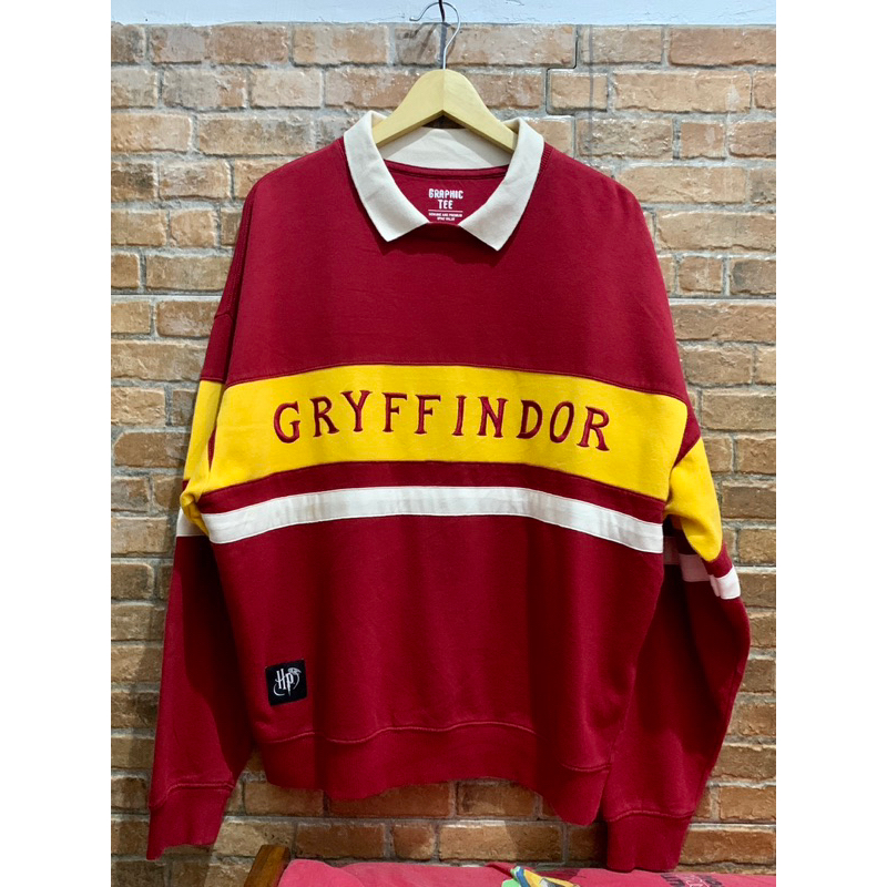 (Sold) Rubgy Harry Potter Gryffindor x Graphic Tee