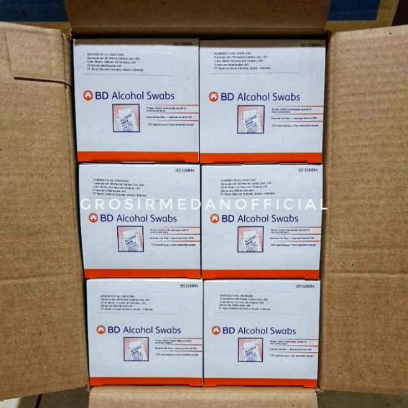 ALCOHOL SWABS BD - ALKOHOL TISU SWAB