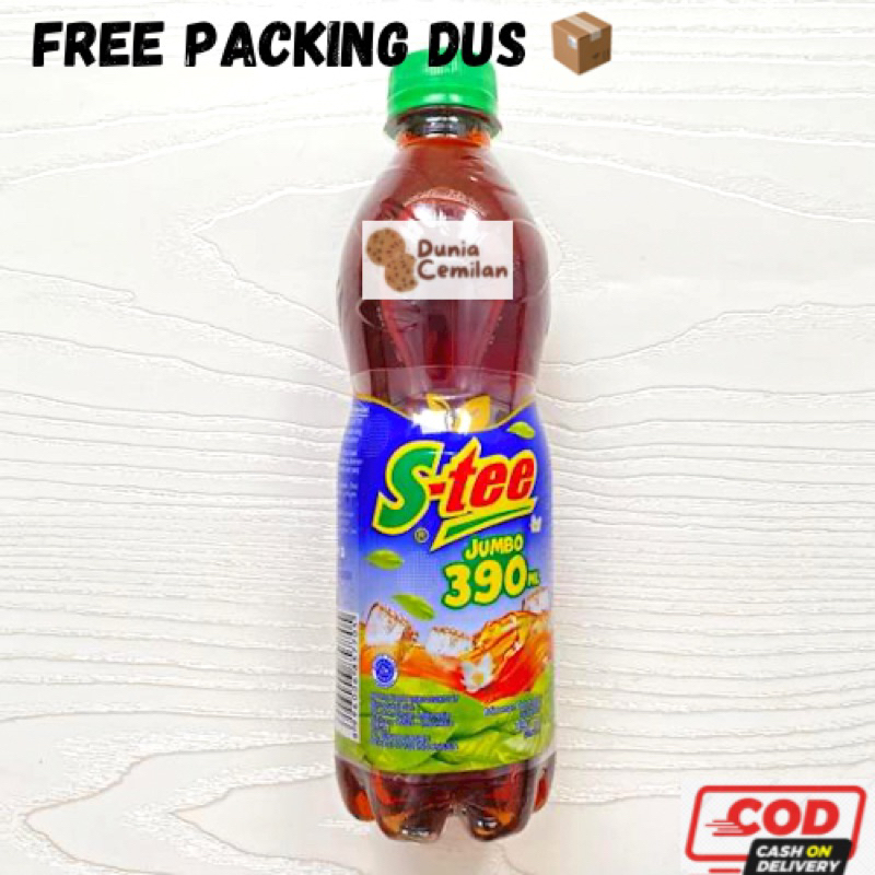 [TERMURAH!!] S-tee JUMBO 390ml - Minuman Teh Melati Manis / Jasmine Tea