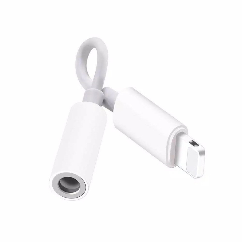 JH002 Convertor iphone Lightning to 3.5 mm Headphone Audio Jack Adapter Converter 7 8 kompatibel for iphone sambungan headset autopopup by smoll