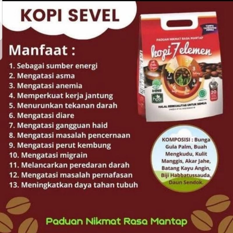

KOPI SEVEL HNI ISI 20 ORIGINAL
