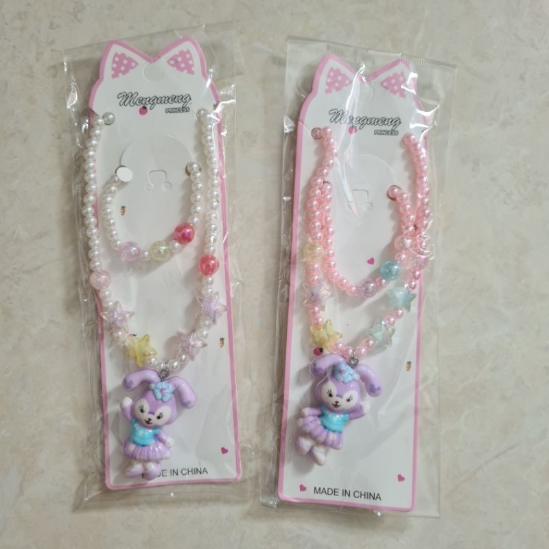 Set Gelang Kalung Anak Perempuan Lampu
