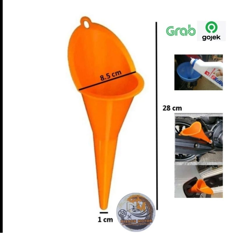 Corong Oli Minyak Bensin Air Radiator Corong Panjang