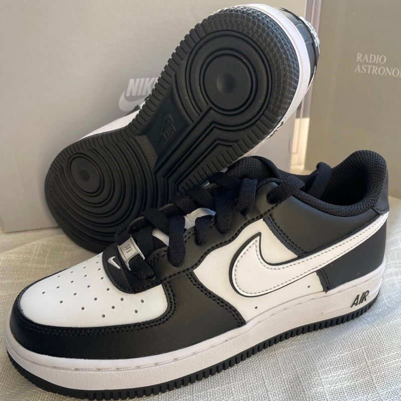 Nike Air Force 1 Black White Panda 100% Authentic