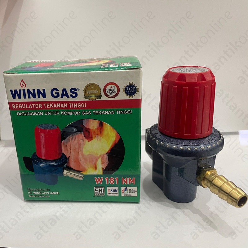 Gas regulator tekanan tinggi high pressure Winn Gas W 181 NM W181NM