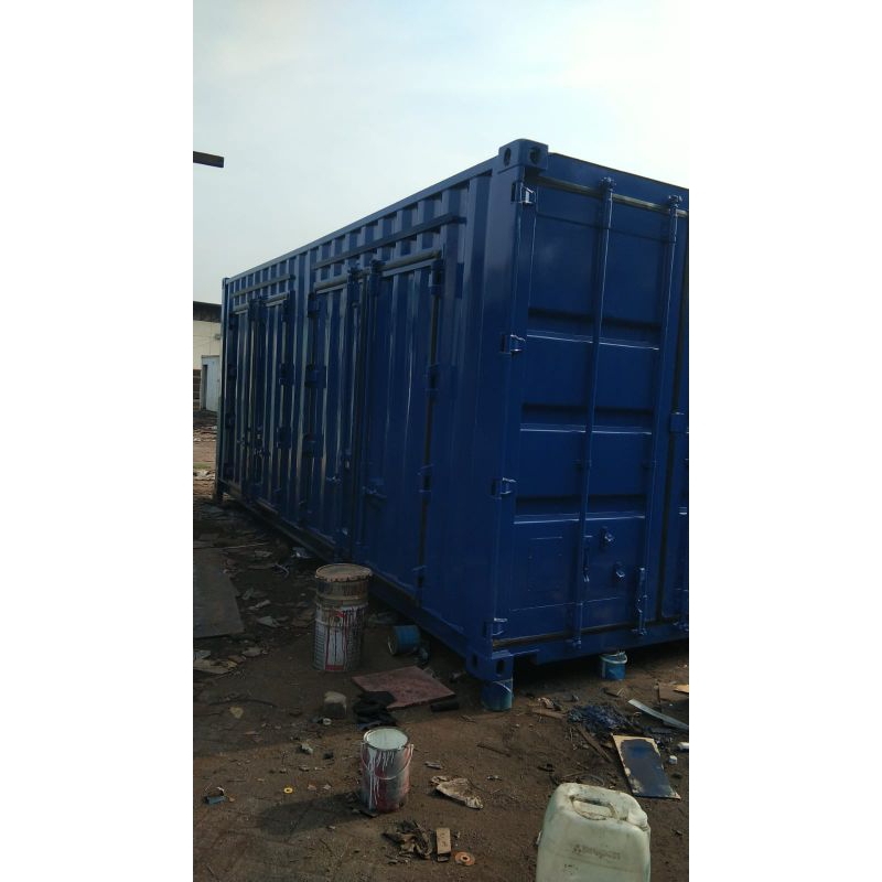 Container 20 feet open side ( 1 sisi )