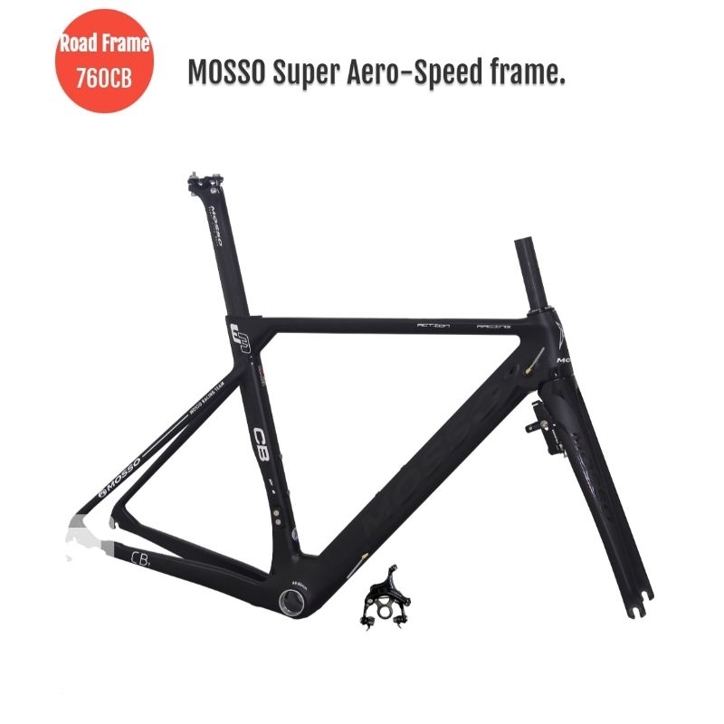 FRAME ROADBIKE CARBON SEPEDA MOSSO 760CB RANGKA SEPEDA BALAP KARBON MOSSO 760 CB