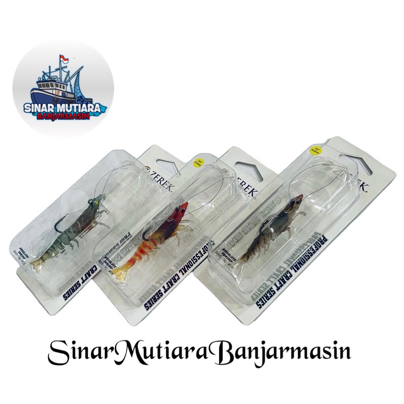 lure zerek absolute shrimp ( Udang ) 3inch