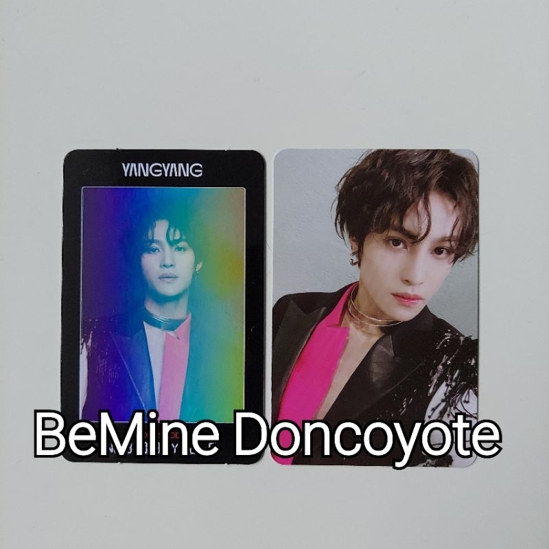 NCT PHOTOCARD + ACCESS CARD YANGYANG RESONANCE ARRIVAL ALBUM WAYV