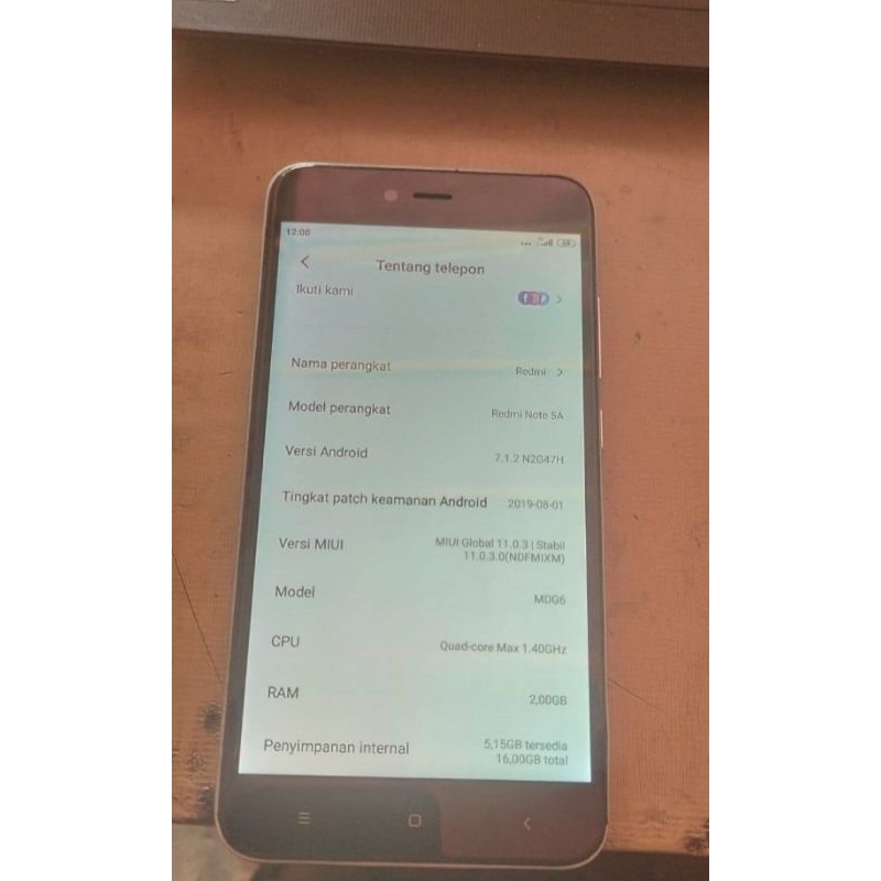 Hp full Oprek xiomi 5A..khusus ojol ( gojek,grab n Shopie ) n khusus absensi pegawai.