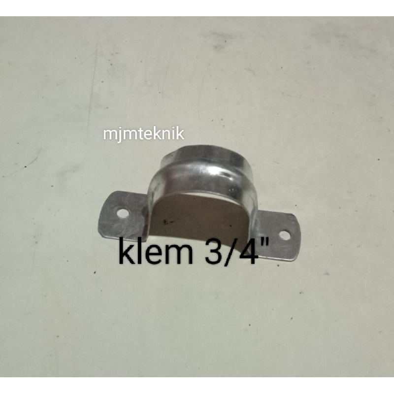 klem pipa paralon 3/4"