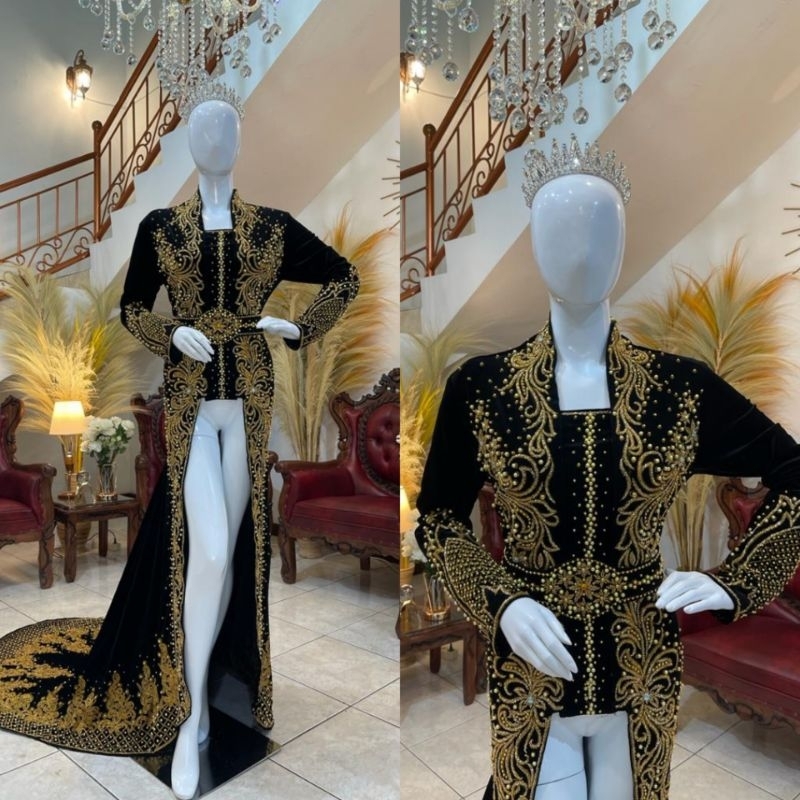 KEBAYA BLUDRU EKOR / KEBAYA BLUDRU PENGANTIN / KEBAYA BLUDRU KUTUBARU