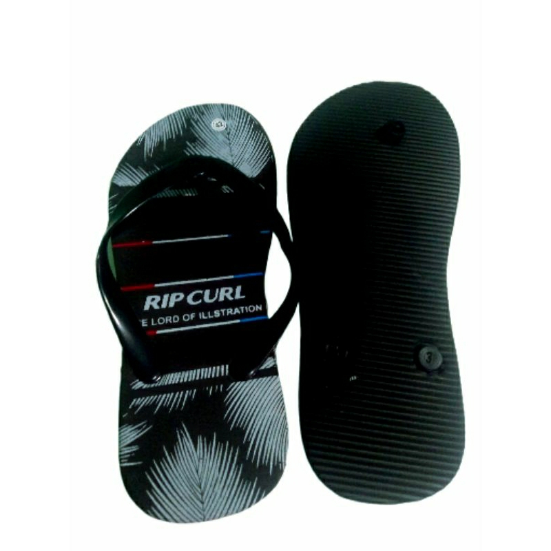 SANDAL JEPIT PRIA MOTIF RIP CURL / SANDAL PRIA