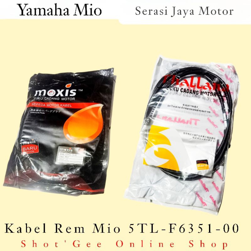 KABEL REM THALLAND QUALITY YMH MIO GARNIS SPORTY SMILE FINO SOUL MIO J MIO M3 XRIDE XEON OLD