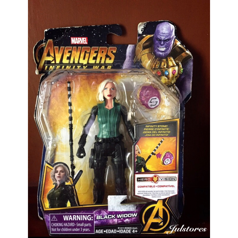 Black Widow Marvel Avengers Infinity War Hasbro