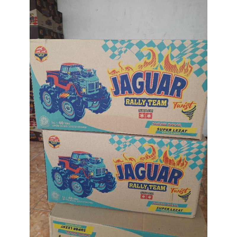 

ciki jaguar rasa jagung bakar 1Dus isi 40 bungkus berhadiah uang dan mainan