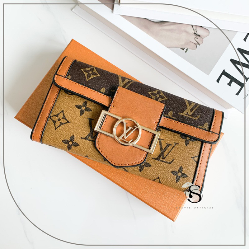 DOMPET WANITA LOUIS VUITTON DAUPHINE MONOGRAM - 008