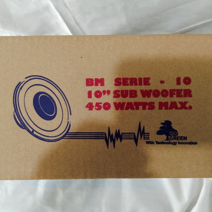 Speaker Merek BM SERIE - 10" Inch SUBWOOFER
