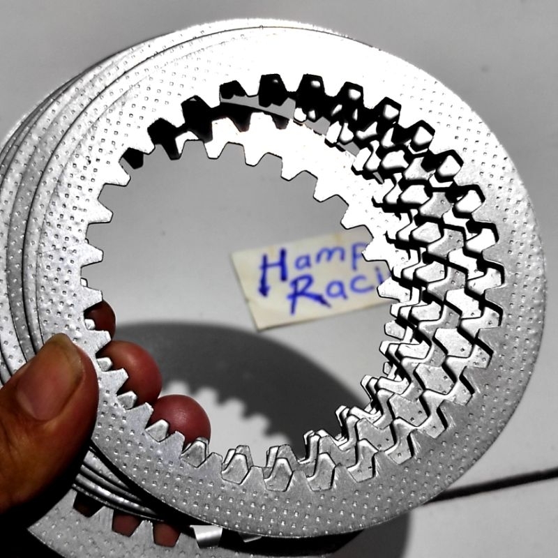 PLAT KOPLING TOTOL SATRIA FU PLAT TOTOL SATRIA FU INJEKSI GSX THUNDER RGR PLAT BINTIK KAMPAS KOPLING