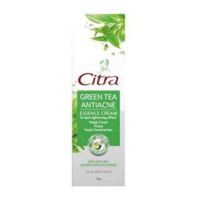 Citra Essence Kream Green Tea Antiacne 40gr Dan 20gr(Pelembab)