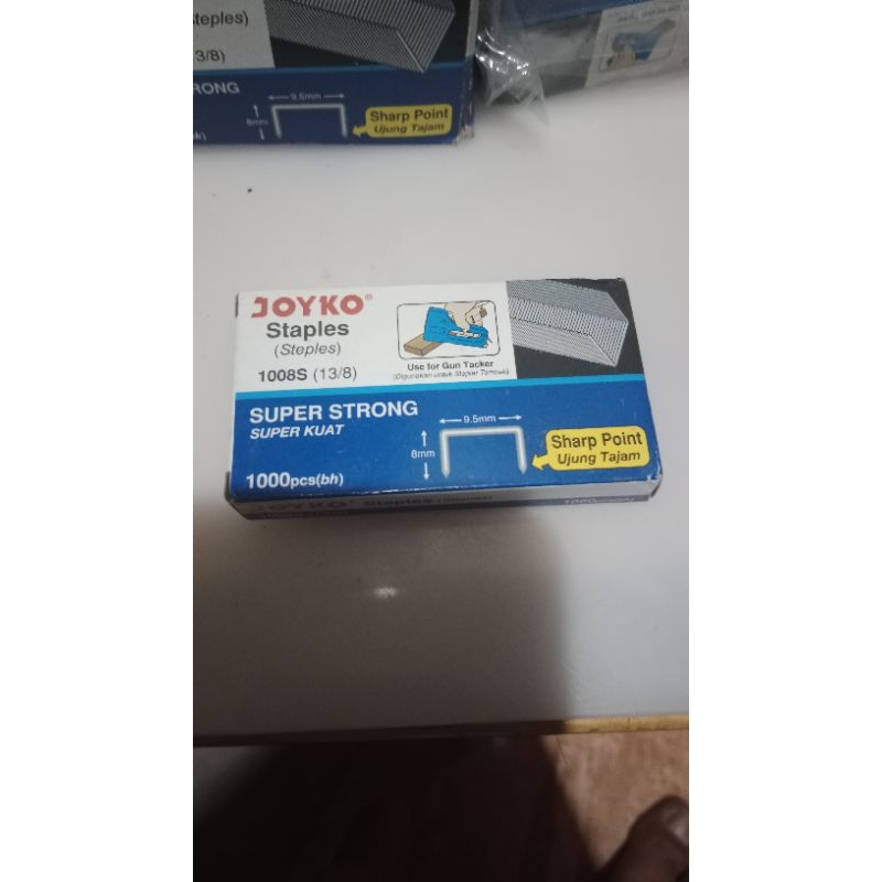 

Isi staples gun tracker 13/8 joyko 1008S super strong