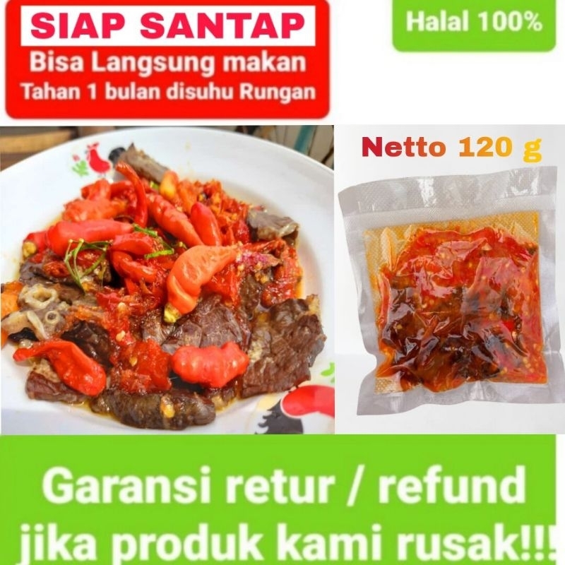 

Oseng Paru Goreng Balado 50 gram