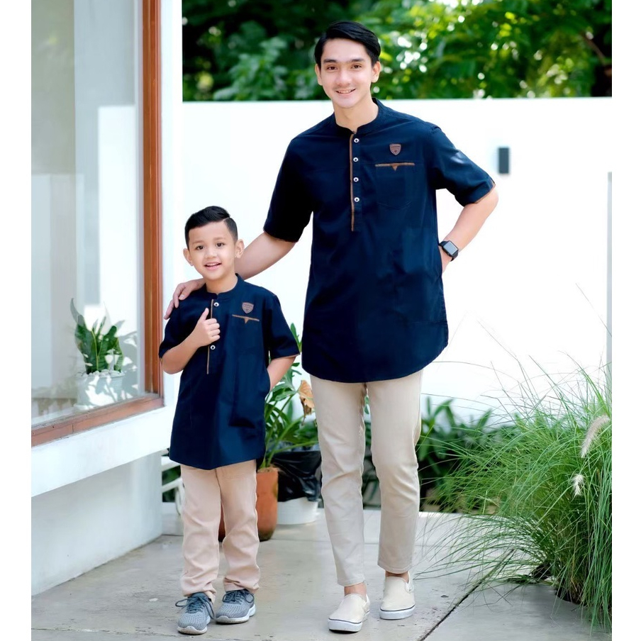 Koko Kurta Pakistan Couple Ayah Dan Anak Premium Terlaris - lilac colour
