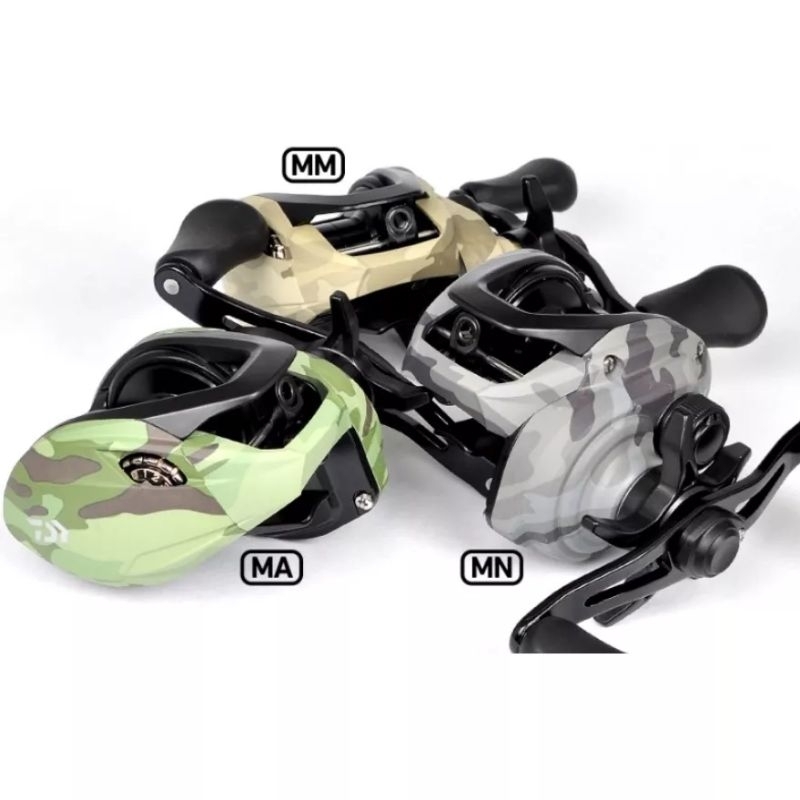 Reel BC Daiwa PR 100HL Camou | Handle Kiri | Handle Kanan