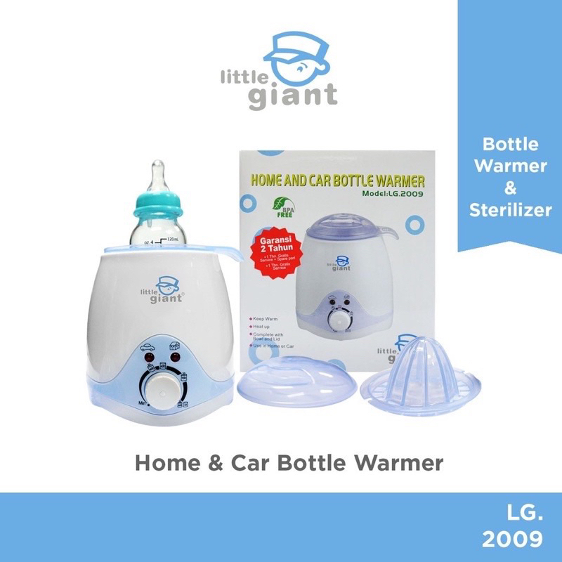 Little Giant Home &amp; Car Bottle Warmer Garansi 2 tahun Penghangat dan Steril Botol