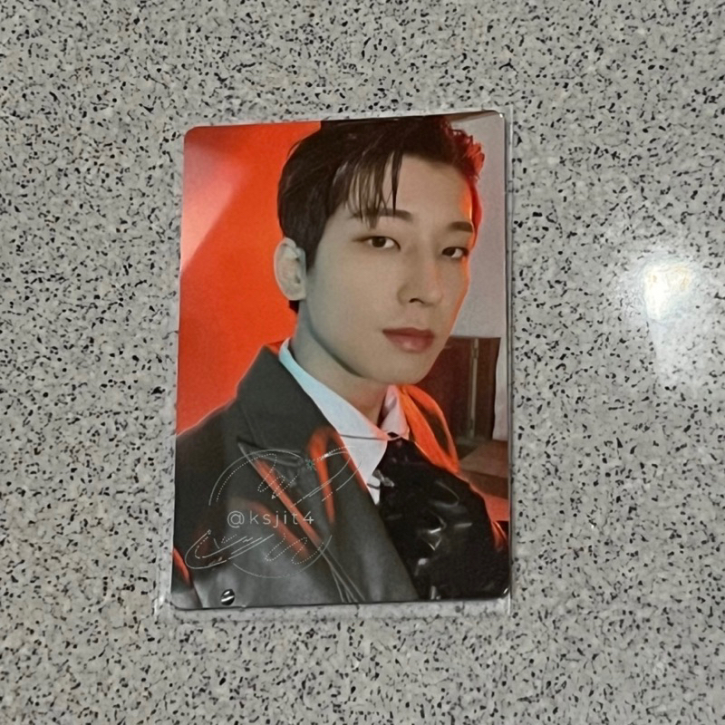Photocard Seventeen Wonwoo Attaca Carver Pc wonu svt