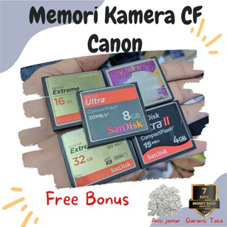 Memori CF 2GB , 4 Gb , 8Gb , 16 Gb , 32Gb Bagus Normal Bonus Banuak