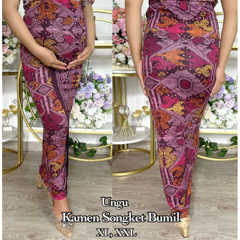 Kamen Moscrep Bumil Motif Songket