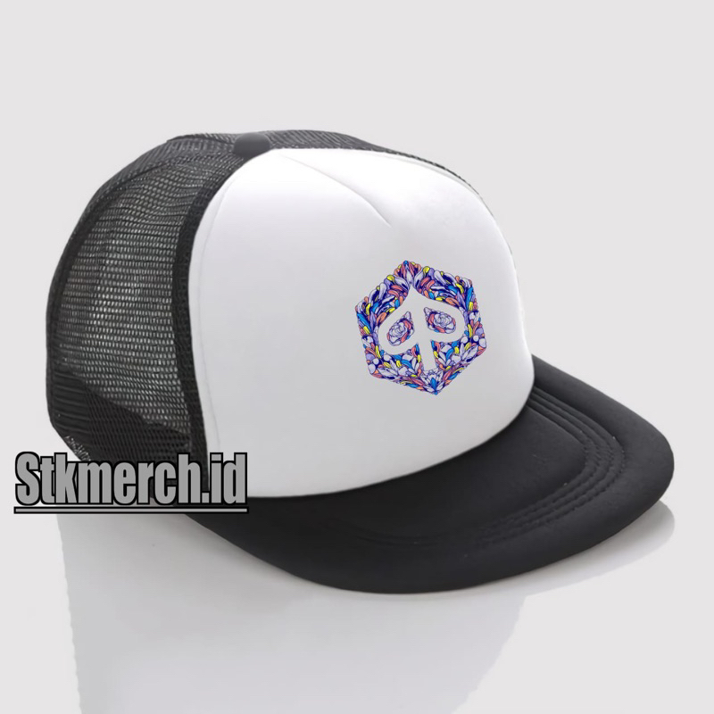 Topi Snapback Trucker / Snapback Hat Trucker / Topi Jaring Distro / Topi Band Metal Hardcore Punk - 