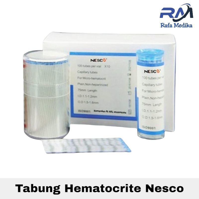 Tabung Hematokrit Nesco Tabung Non Heparin