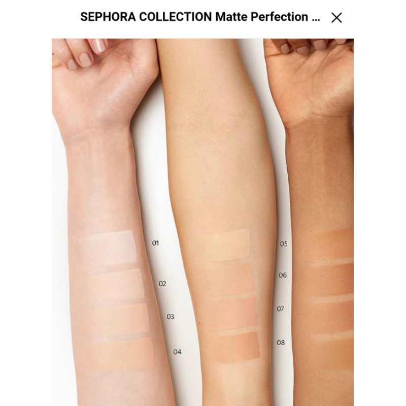 SEPHORA MATTE PERFECTION TINTED MOISTURIZER / FOUNDATION