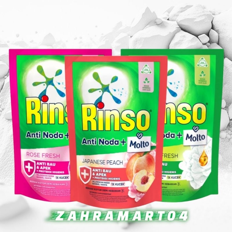 RINSO Deterjen Cair All Varian 750ml