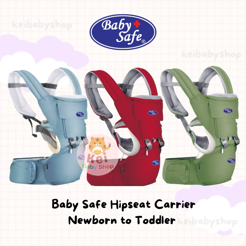 Baby Safe Hip Seat Carrier Newborn to Toddler BC06 / Gendongan Bayi Hipseat