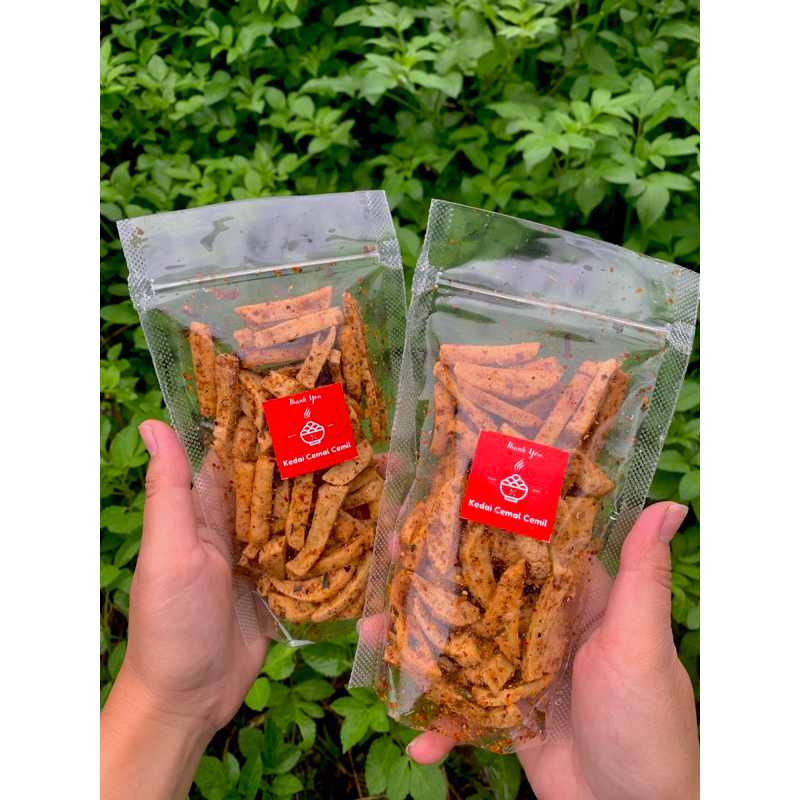 

Basreng Stick 70gr Pedas Daun Jeruk