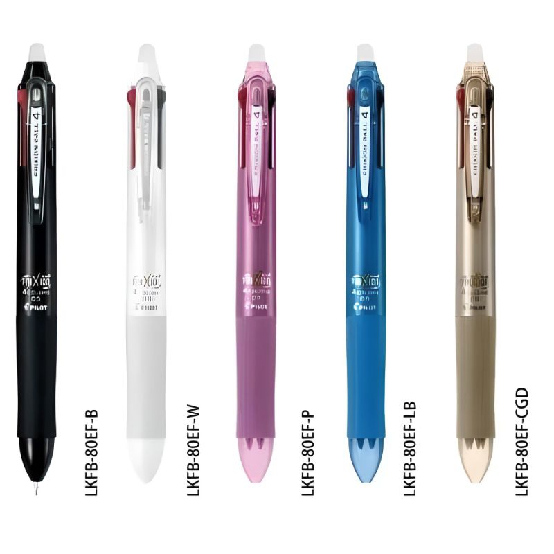 

{ 1Pcs } Pulpen Frixion 4 In 1 0.5mm Erasable Pen 4 Warna LKFB-80EF