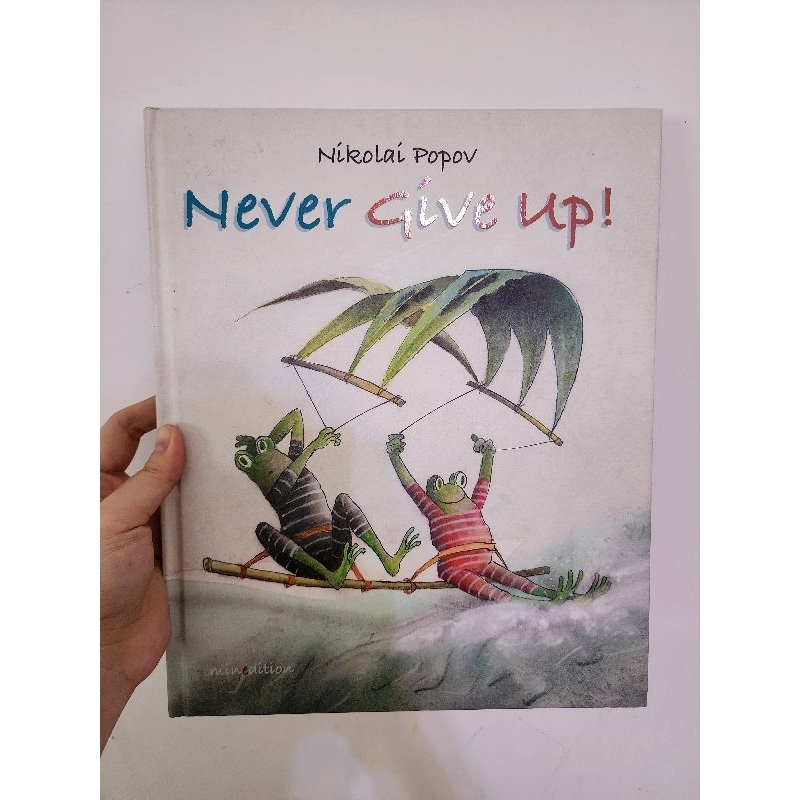 SALE Buku BBW Preloved buku bacaan anak Never Give Up