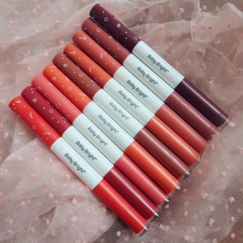 Baby Bright Plankton Matte Cushion Lip And Moist Tint Blackpink Original Thailand