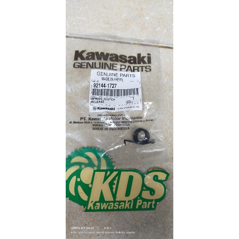 per setut kopling motor Kawasaki ninja r- 92144-1727
