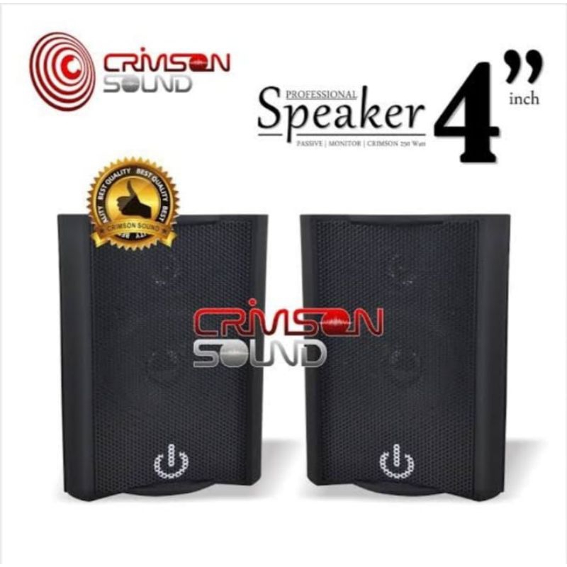 Speaker Pasif 4 inch Crimson CR-402 Crimson CR402 2 Pcs