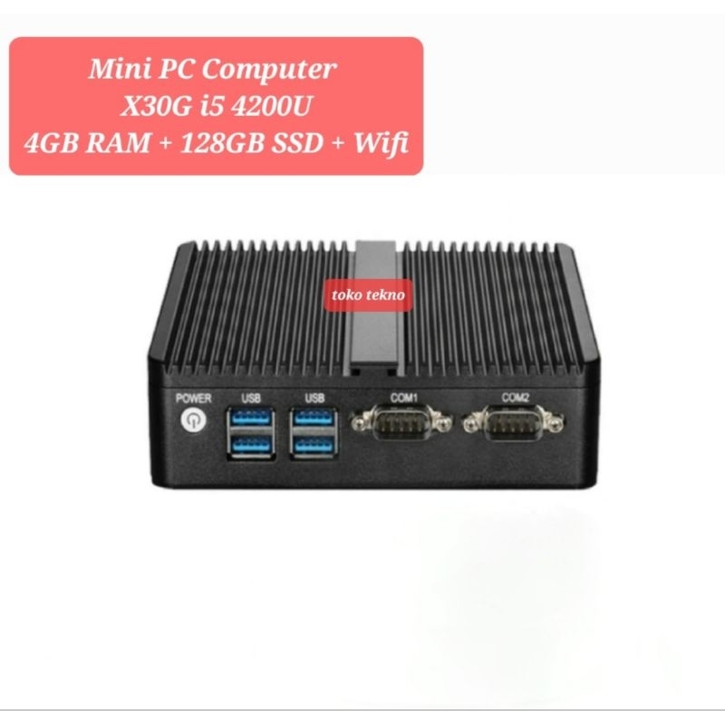 Mini PC Computer Desktop i5 4200U Industrial PC Mini Computer i5 4200U