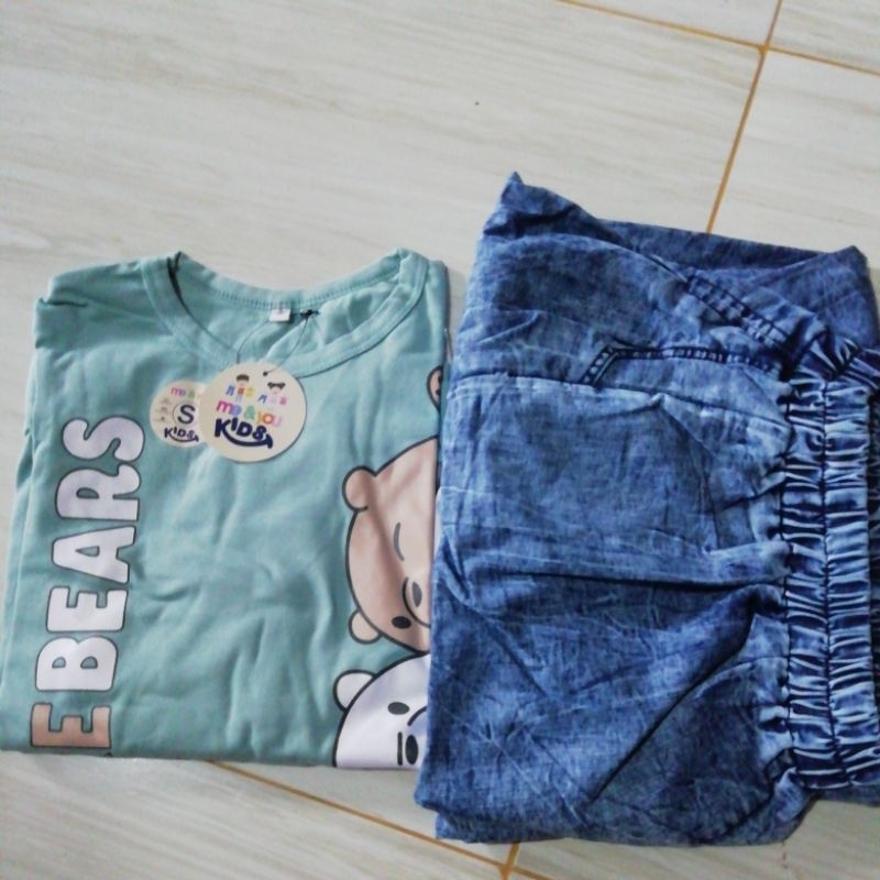 Setelan Jeans Anak SML