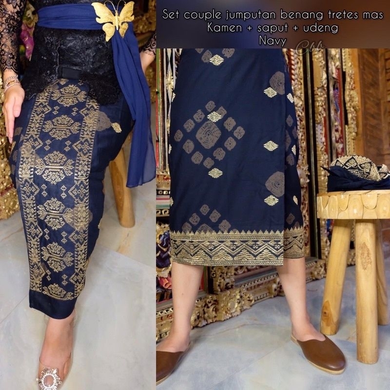 set couple jumputan bordir prada