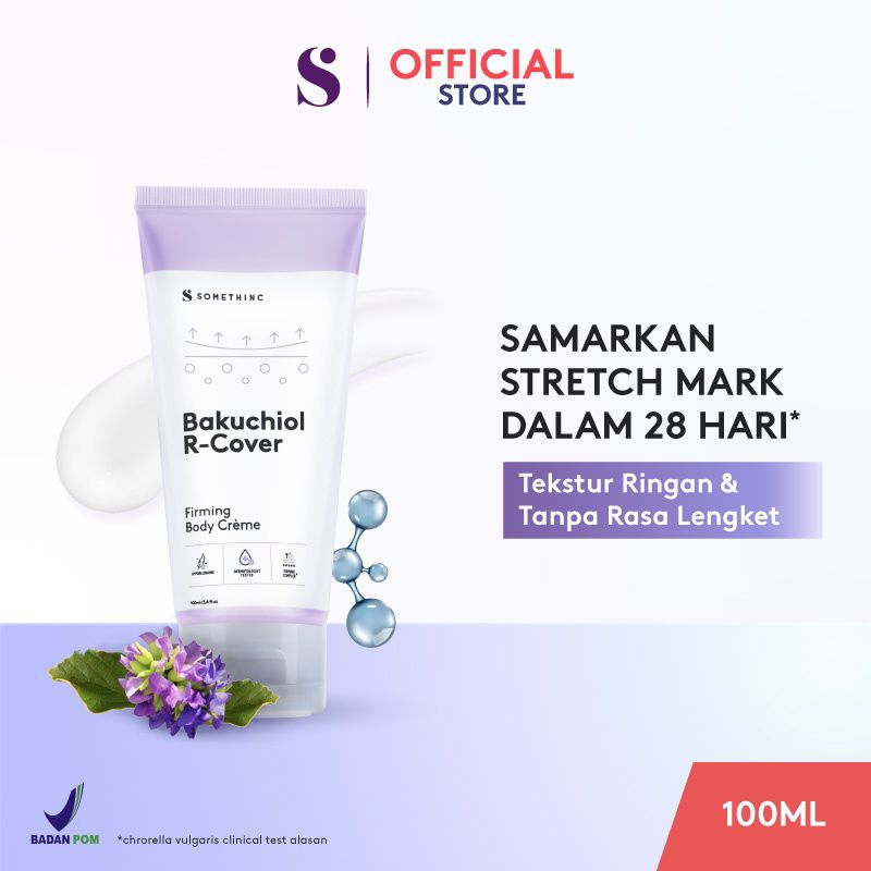 [3.3] SOMETHINC Bakuchiol R-Cover Firming Body Cream - Krim   streach Mark